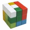 Đồ chơi gỗ: Rubik,7 màu 
